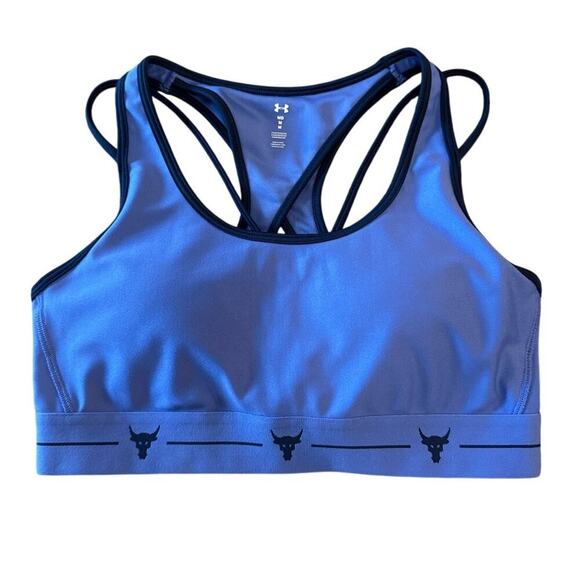 Under Armour Project Rock Bull Respect Sports Bra and Tank Top Set Size Medium - Picture 2 of 13